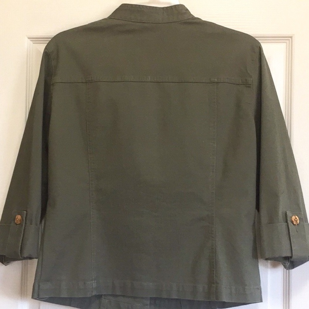 Ruby Rd. Turquoise Embellished Jacket - image 7